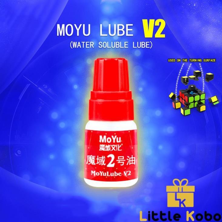 Dầu Bôi Trơn Rubik Silicon Moyu qiyi Lube V1/V2 5ml