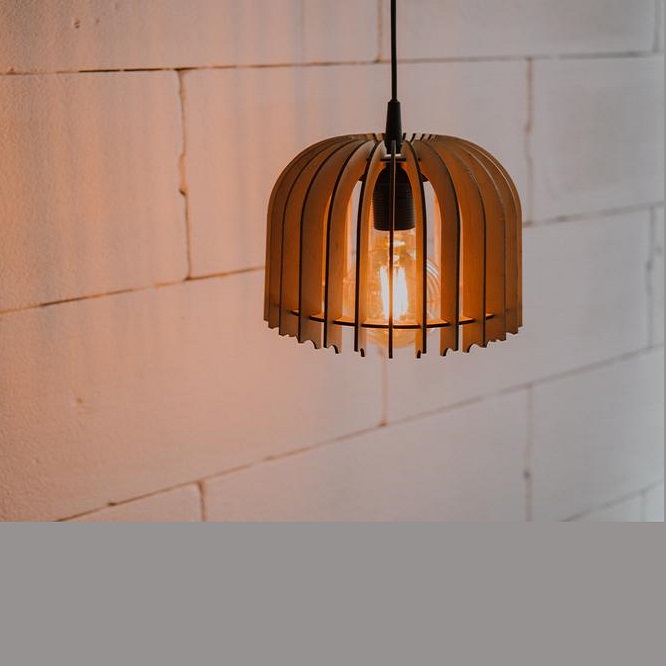 Đèn gỗ thả trần CAO CẤP hiện đại sang trọng chất liệu gỗ trang trí cho phòng khách nhà căn hộ decor nhà quán cafe