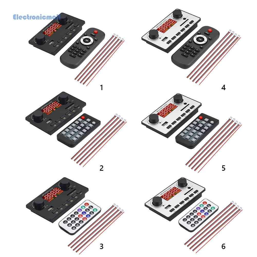 Bảng Mạch Giải Mã Máy Nghe Nhạc MP3 Kết Nối Bluetooth 5.0 2x40W 12V 80W