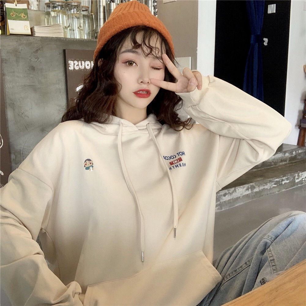 ÁO KHOÁC NỈ HOODIE FROM RỘNG CÁ TÍNH CHẤT DÀY DẶN HÀNG BÁN SHOP