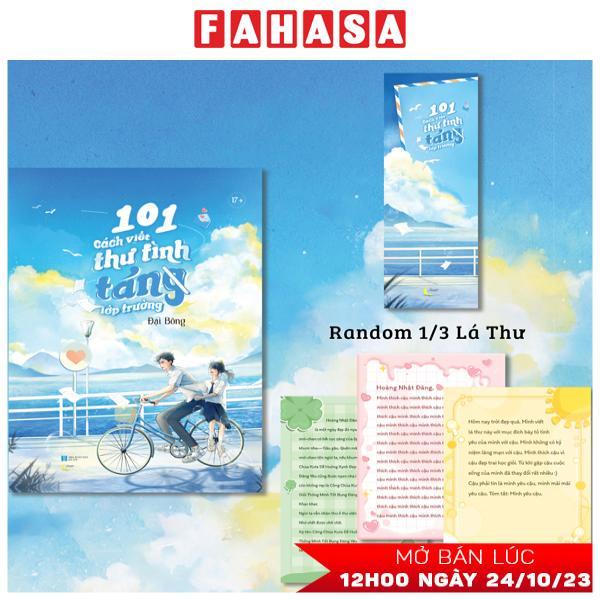 101 Cách Viết Thư Tình Tán(g) Lớp Trưởng - Tặng Kèm Bookmark Bồi Cứng + Ngẫu Nhiên Một Trong Ba Lá Thư