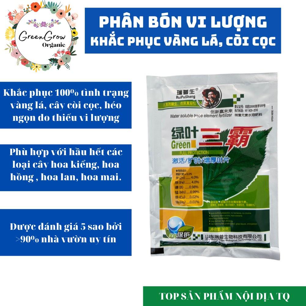 Phân bón lá hữu cơ trung - vi lượng humic sinh học