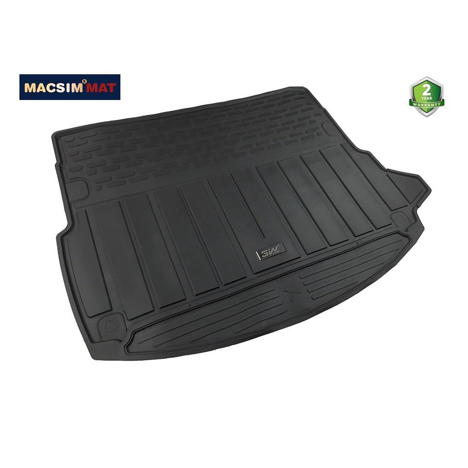 Thảm lót cốp xe ô tô Landrover discovery sport 2020 nhãn hiệu Macsim 3W chất liệu TPE cao cấp màu đen