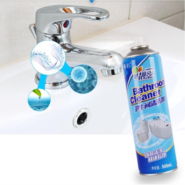 Lọ Xịt Tẩy Rửa Nhà Tắm Bathroom Cleaner , tẩy rửa inox sạch không ố