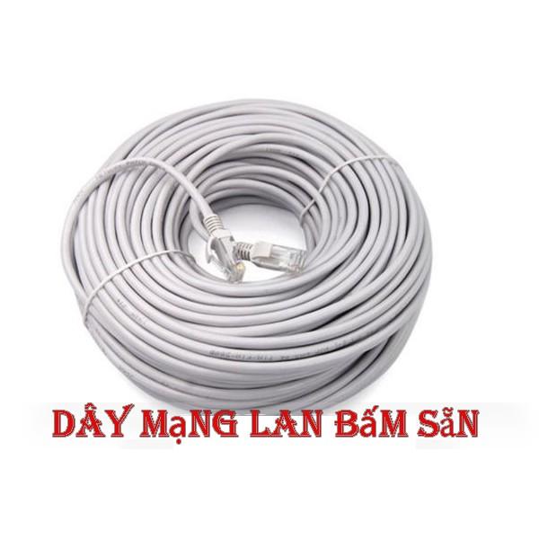 Dây mạng LAN bán theo M bấm sẵn 2 đầu