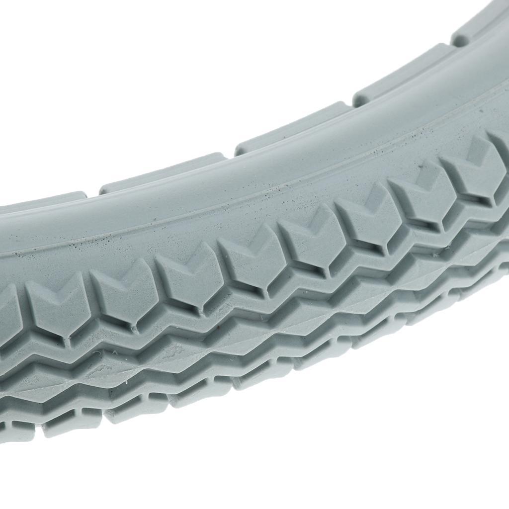 Universal Solid Elderly Adults Wheelchair Street Tire 16 inch