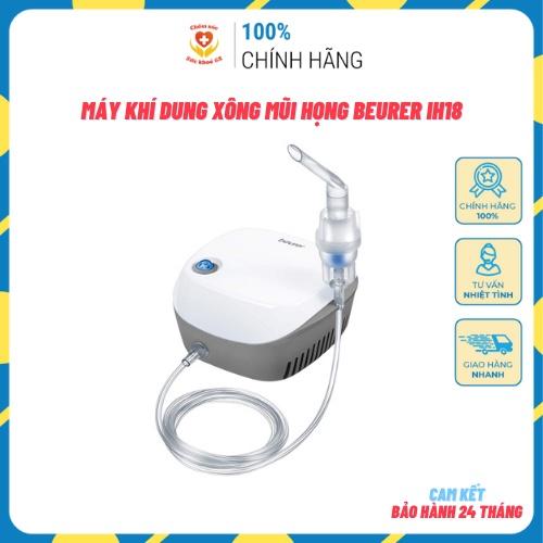 Máy Khí Dung Xông Mũi Họng Beurer IH18 -Tác Động Nhanh, Hiệu Quả Nhanh - Hỗ Trợ Hô Hấp Tốt Nhất