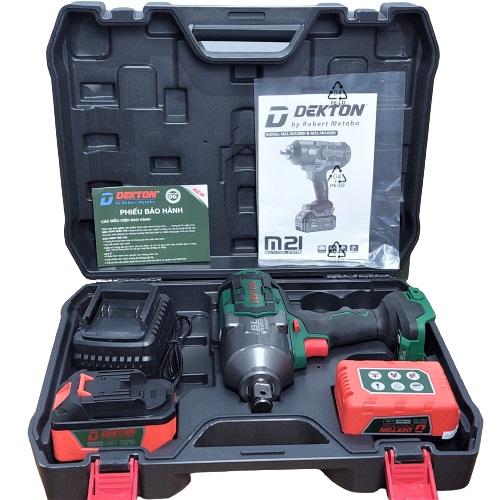 MÁY SIẾT BULON 21V ĐẦU 3/4 DEKTON M21-IW1450N - HÀNG CHÍNH HÃNG