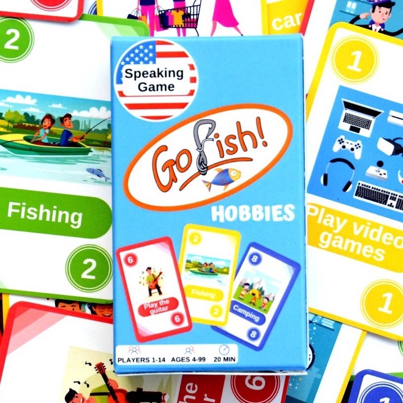 Go fish game &quot;Hobbies&quot;