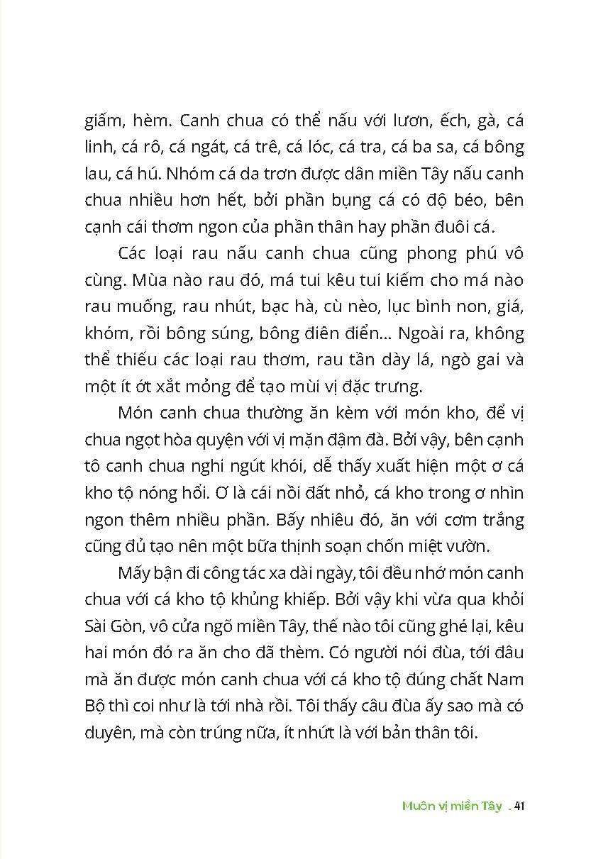 Muôn Vị Miền Tây