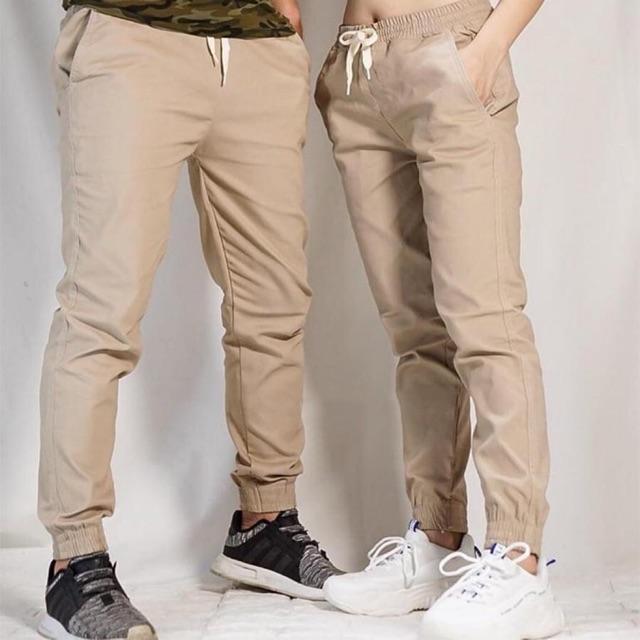QUẦN JOGGER KAKI NAM NỮ BO ỐNG 28-34