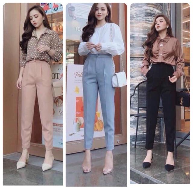 QUẦN TÂY CÔNG SỞ KHOÁ SƯỜN HÀN CAO CẤP