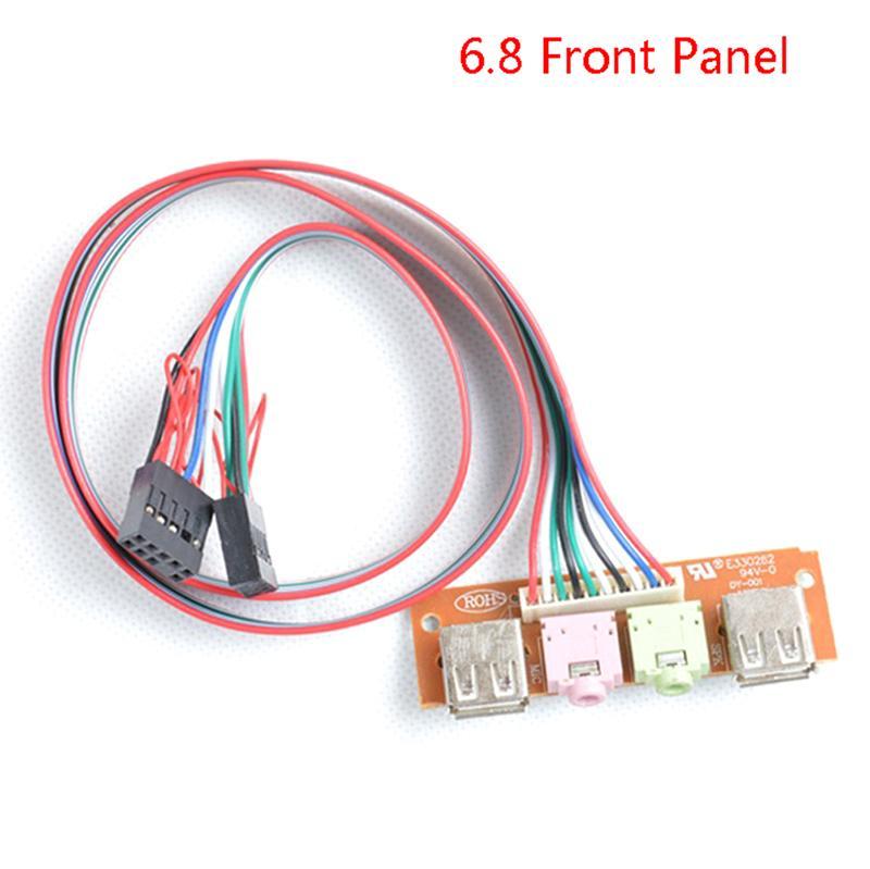 Cáp ChuyểN ĐổI Âm Thanh USB 2 CổNg 6.8cm Cho PC / MáY TíNh