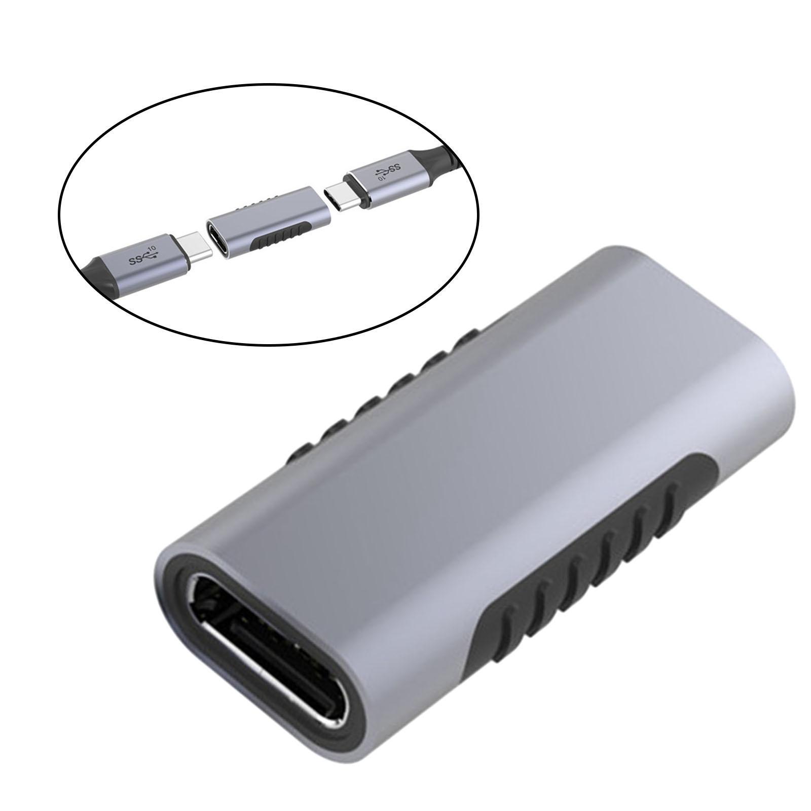 Mini USB 3.1 Type C Female to Female Adapter Data Sync for Laptop PC Tablet