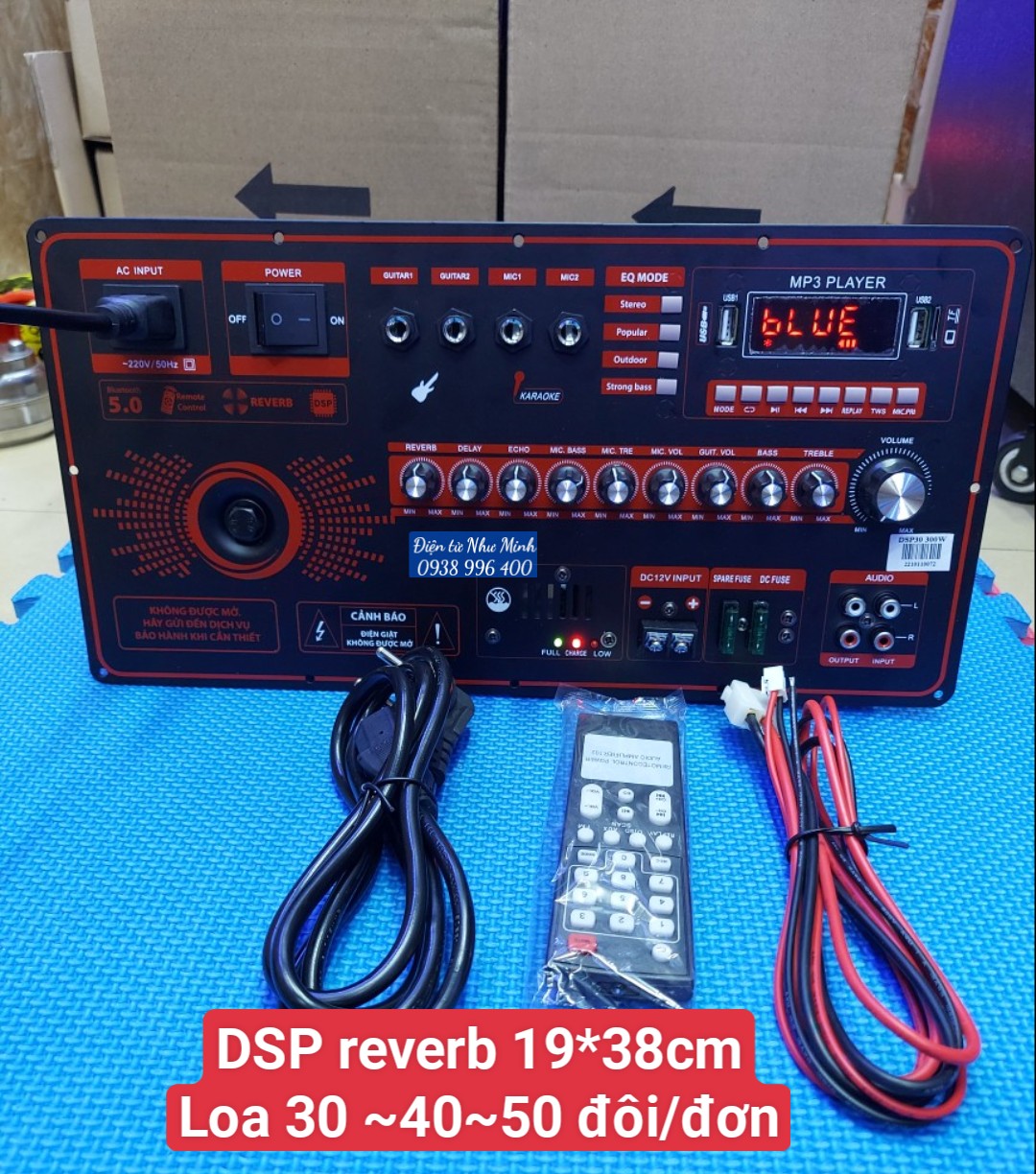 Mạch Loa Kéo CÔNG SUẤT LỚN DSP300 DÙNG LOA BASS 30-40-50 ĐÔI HOẶC ĐƠN