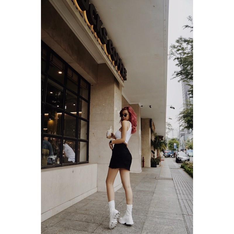 Chân Váy Đen Basic