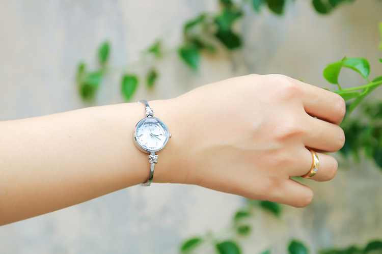 Đồng Hồ Nữ Lăng Kính 3D JULIUS JA-878 JU1084 - Bạc