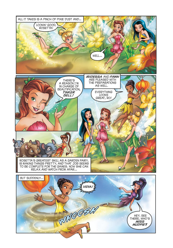 Sách ngoại văn: Disney Fairies 4 In 1 Vol. 4
