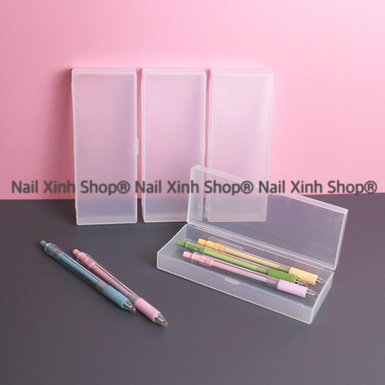 Hộp đựng cọ vẽ , dụng cụ làm nail 1 tầng , hộp đựng bút vẽ nail ,dụng cụ nail