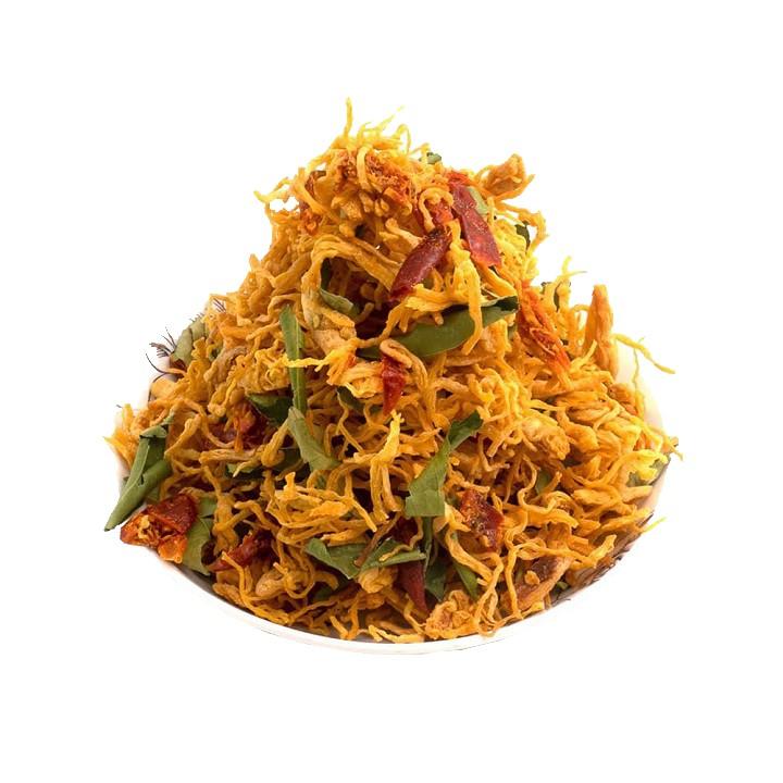 COMBO 1KG: 500G KHÔ GÀ LÁ CHANH + 500G KHÔ BÒ SỢI HIỆU SK FOOD