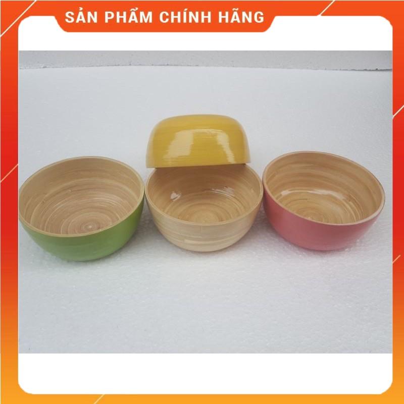 Chậu ngâm tay chân làm từ tre Thiên Di Nail