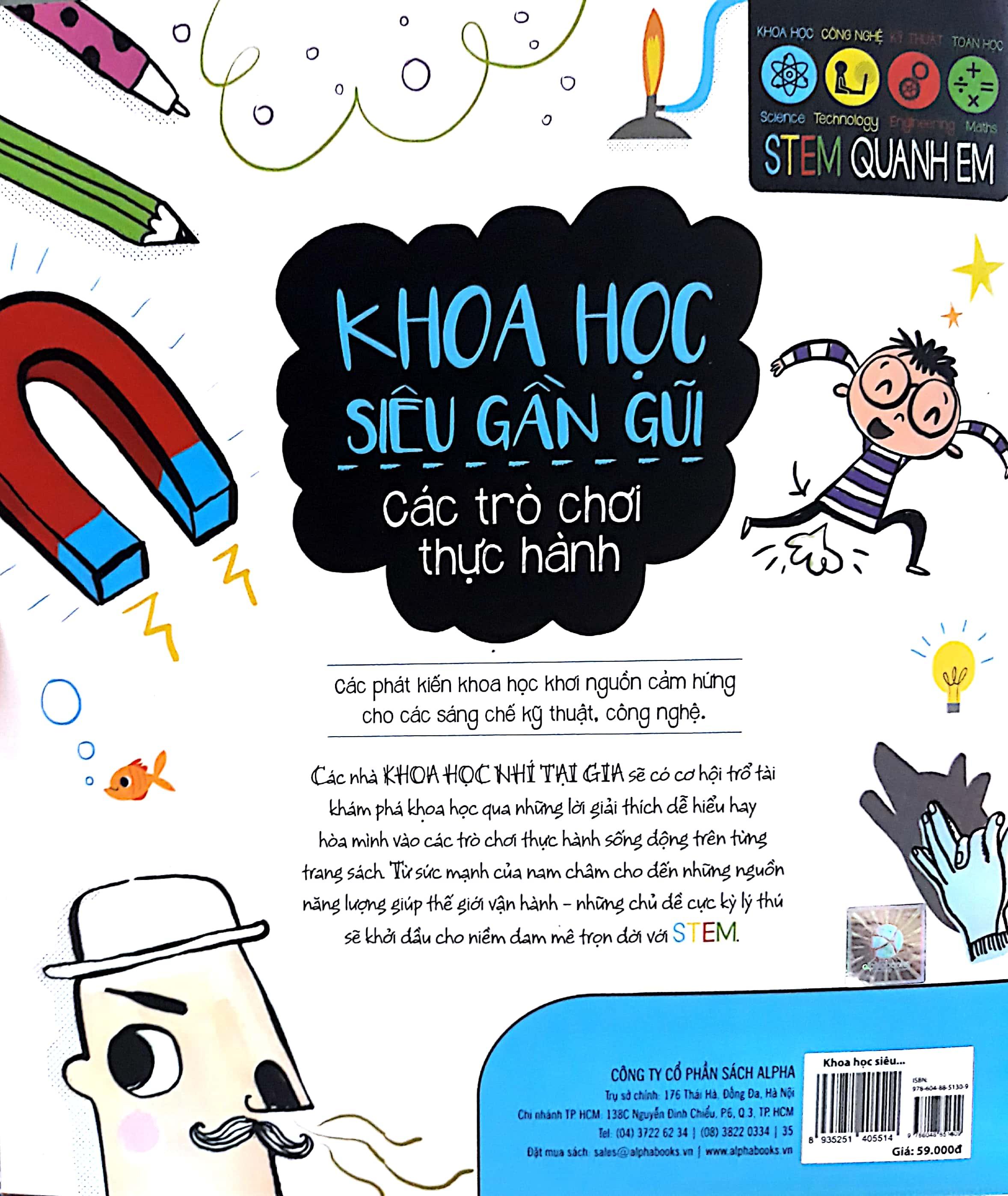 Stem Quanh Em - Khoa Học Siêu Gần Gũi (Tái Bản)