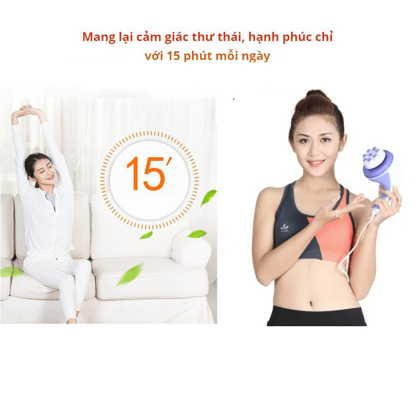 Máy tập bụng - Máy massage bụng cầm tay