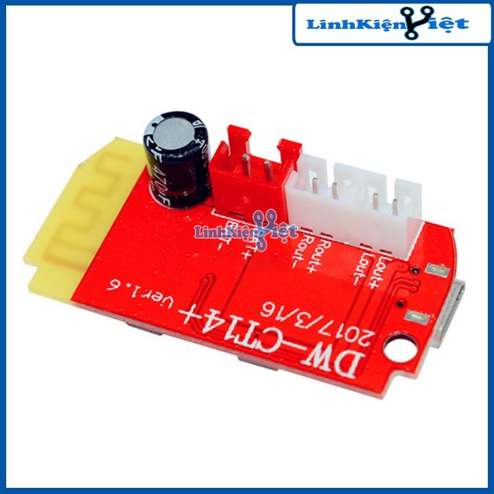 Module Khuếch Đại Âm Thanh CT14 Mini 4.2 Bluetooth Stereo Class F 5W + 5W