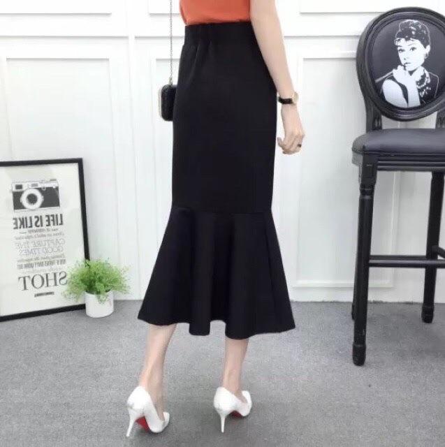 Chân Váy Đuôi Cá Bút Chì Dáng Dài 70cm
