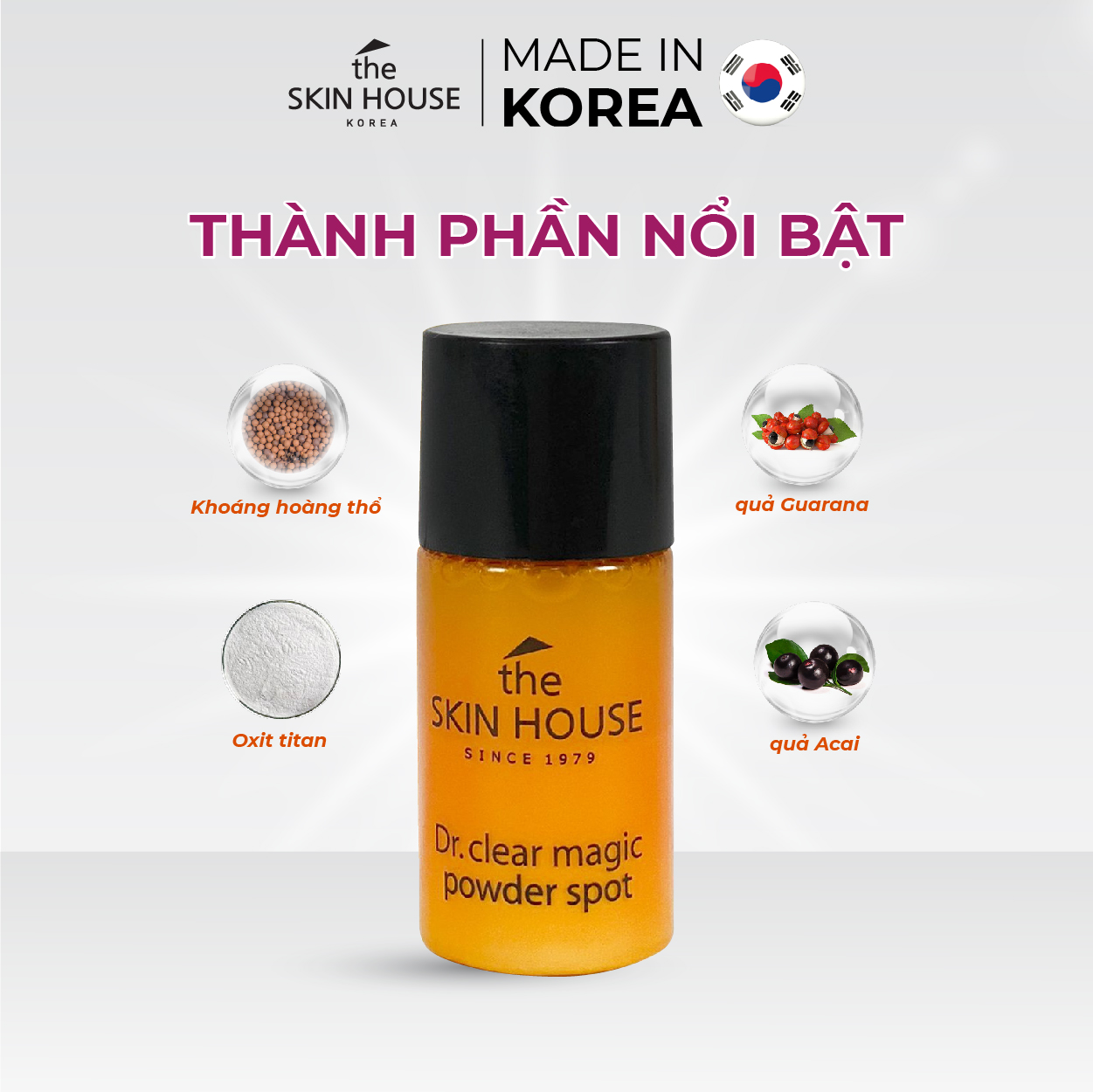 Bột chấm mụn The Skin House 7ml