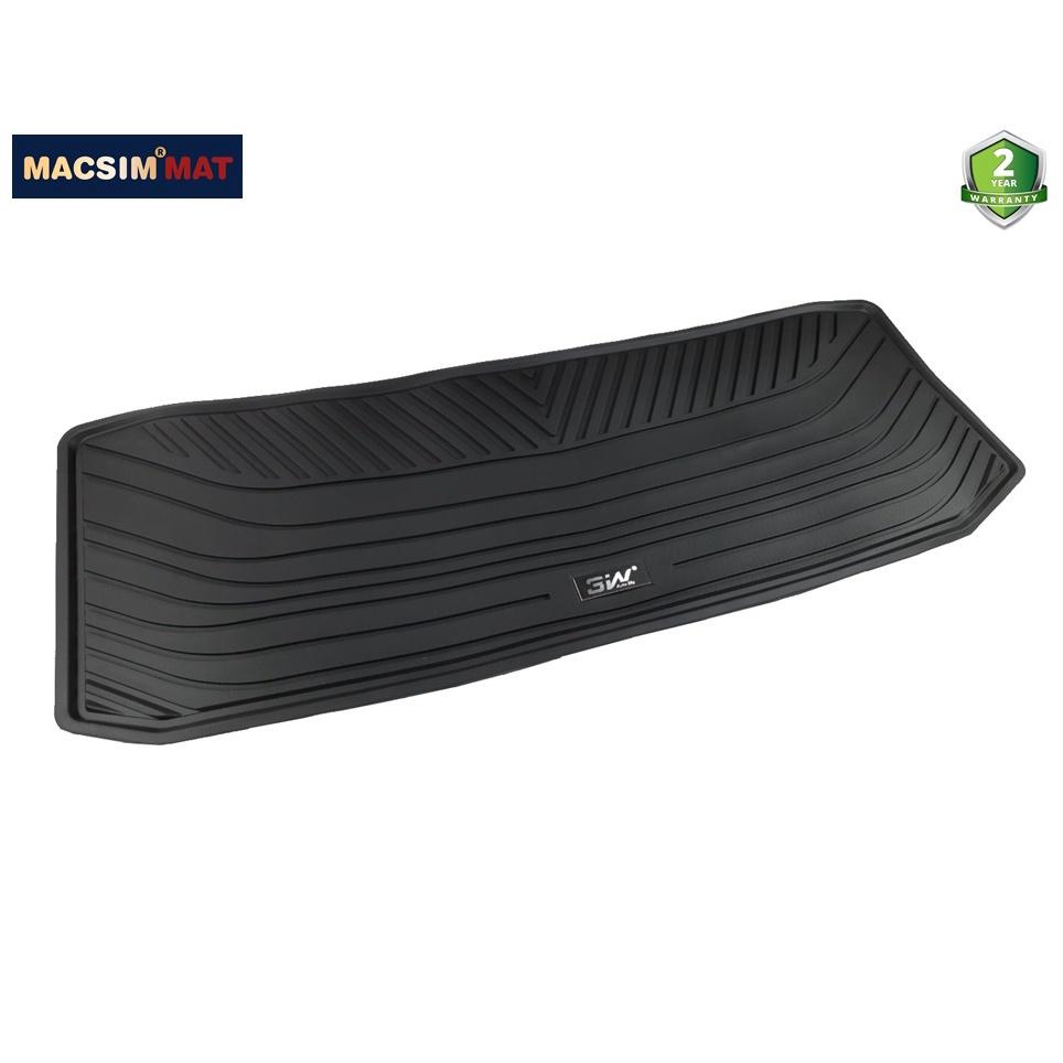 Thảm lót cốp xe ô tô Toyota Highlander new 2021 nhãn hiệu Macsim 3W chất liệu TPE cao cấp màu đen