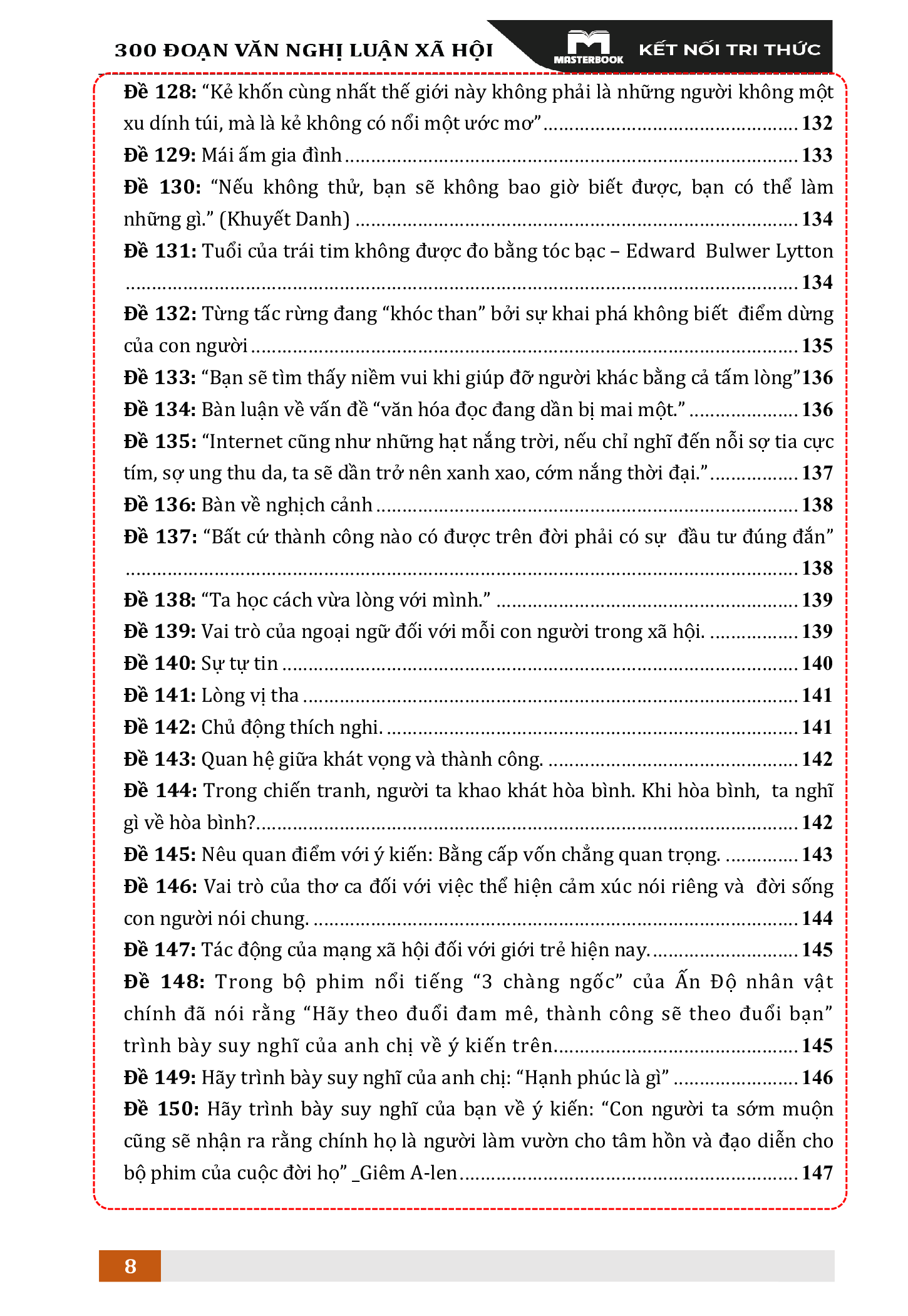 300 Đoạn Văn Nghị Luận Xã Hội - Thầy Phạm Minh Nhật