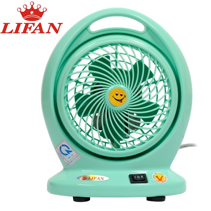 Quạt hộp mini 5 cánh 14W Lifan HO-MI - Giao màu ngẫu nhiên - Hàng chính hãng