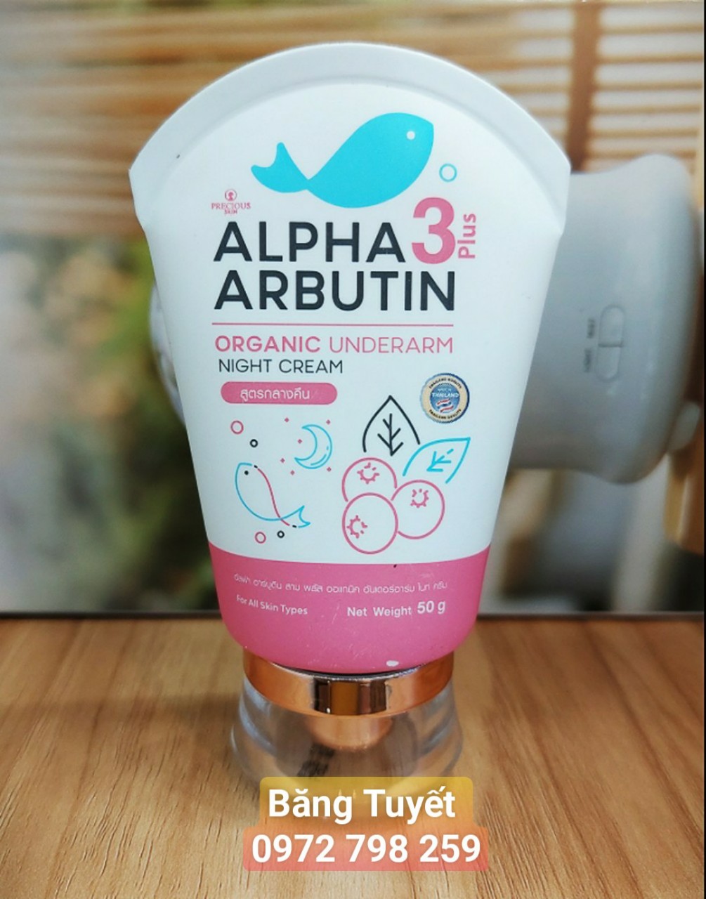 Kem chống thâm nách Alpha Arbutin 3 plus