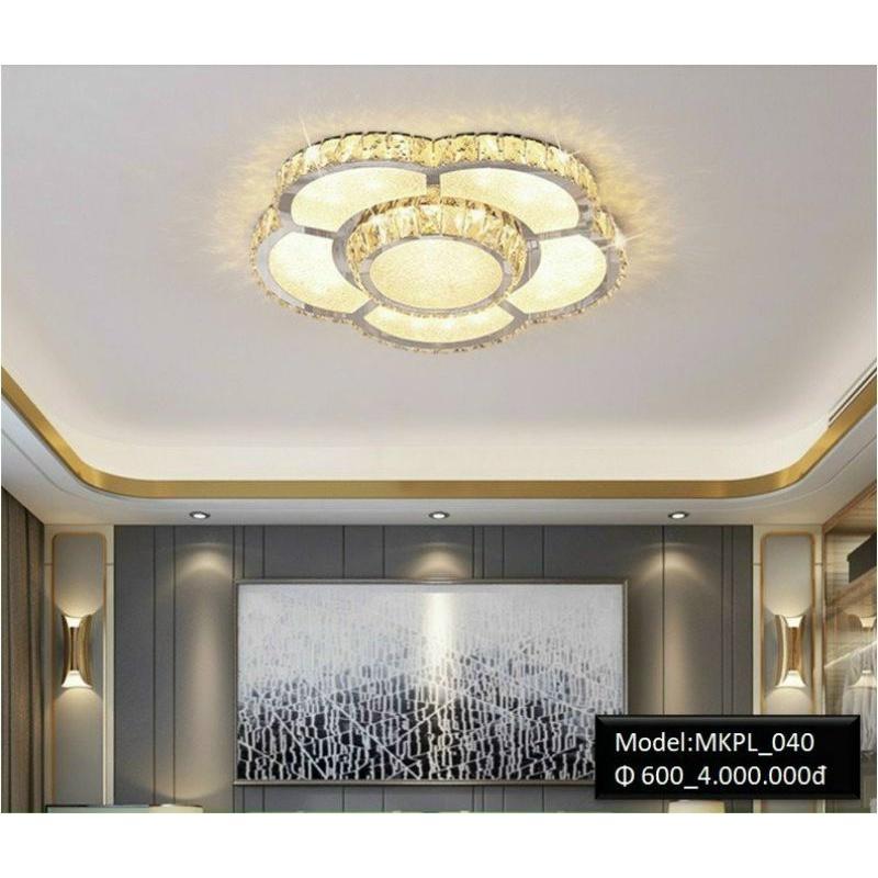 MKPL035+040 - Đèn mâm áp trần phale, đèn trần trang trí phòng khách,