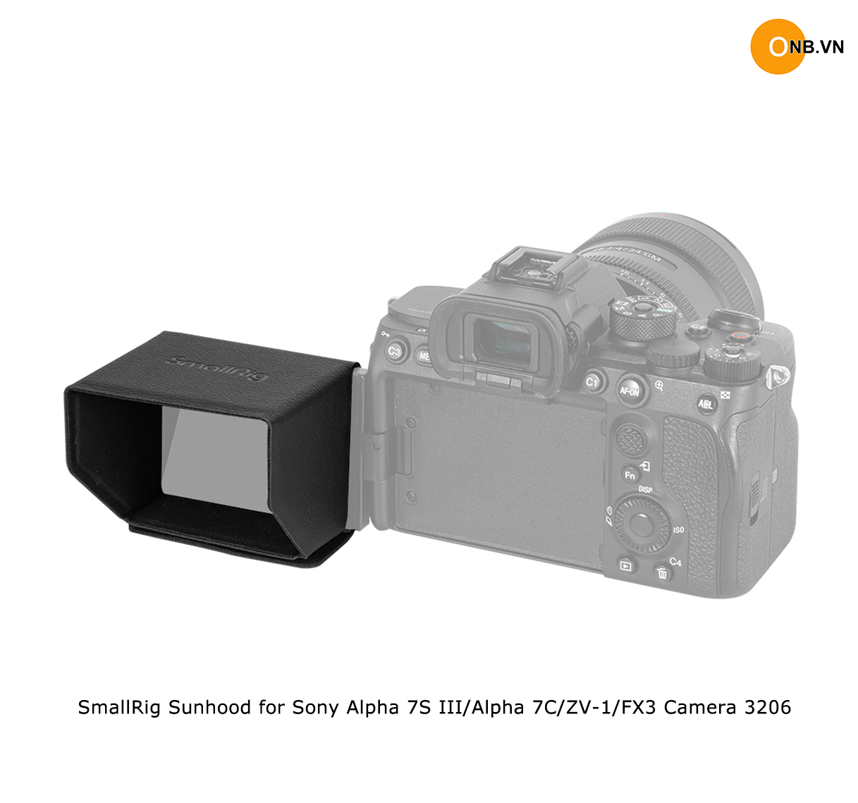 SmallRig Sunhood - Che nắng màn hình Sony A7S3/ A7C/ ZV-1/ FX3 code 3206