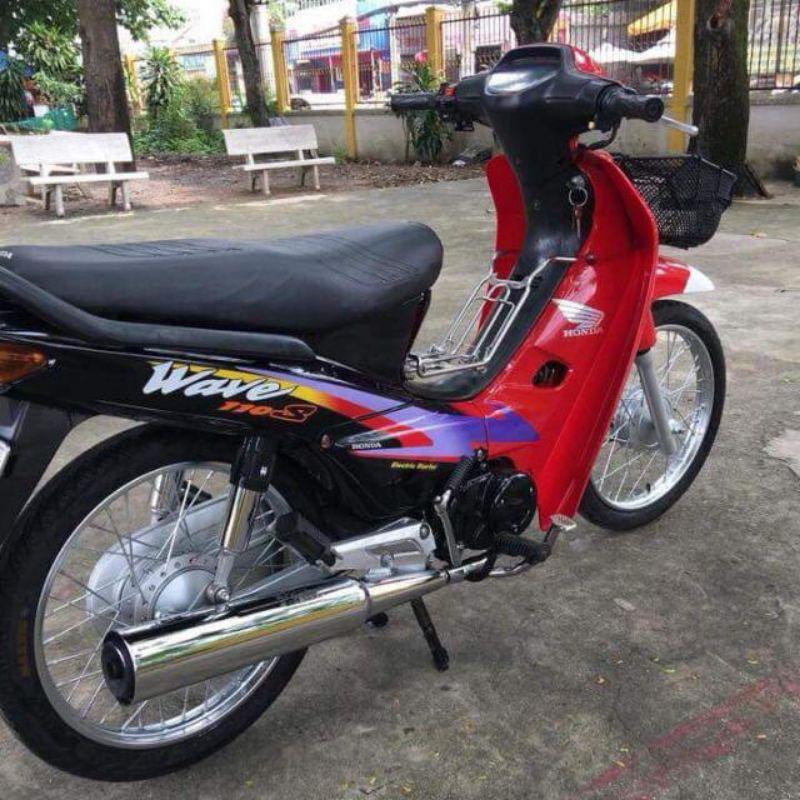 Dàn áo dành cho wave thái 110 đỏ đen nhựa ABS