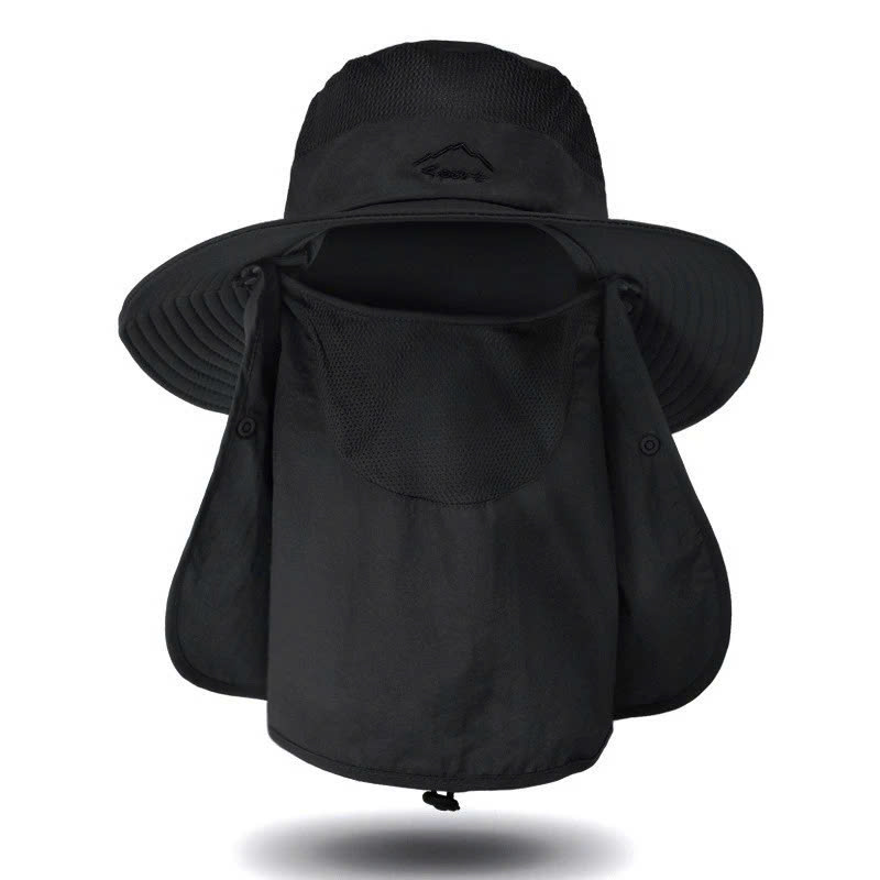 Mũ Nón Lưỡi Trai Chống Nắng Tia UV Cho Nam Nữ Unisex Phong Cách Phù Hợp Mọi Lứa Tuổi Chất Liệu Vải Kaki Cao Cấp Có Thể Điều Chỉnh Trùm Đầu Khẩu Trang Đẹp Đi Chơi Phượt Đánh Golf Du Lịch Dã Ngoại Làm Vườn Văn Phòng