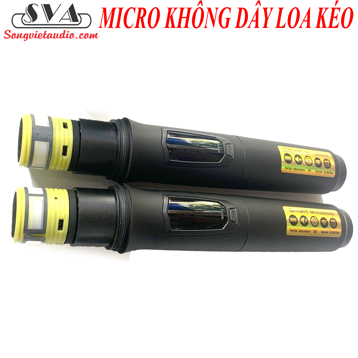 MICRO KHÔNG DÂY LOA KÉO Q168 - KÈM SẠC, PIN