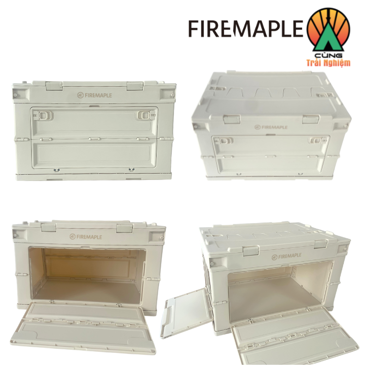 Thùng Đựng Đồ Xếp Gọn Kiêm Mặt Bàn Fire Maple FOLDCON Gọn Nhẹ Chuyên Dụng Cho Du Lịch, Dã Ngoại Cắm Trại