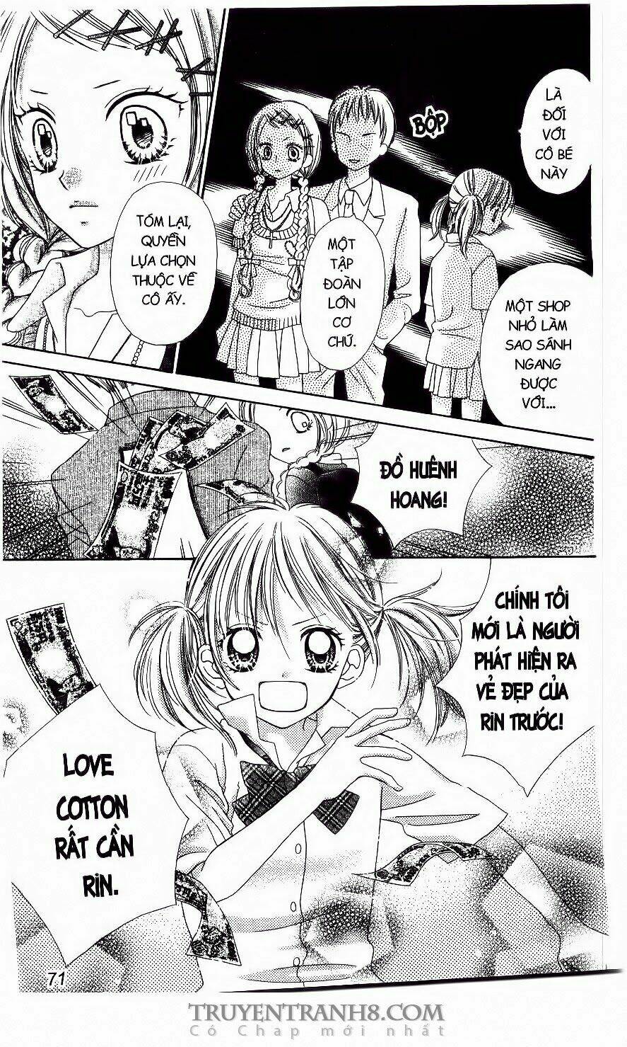 tiệm thời trang, love cotton chapter 3 13
