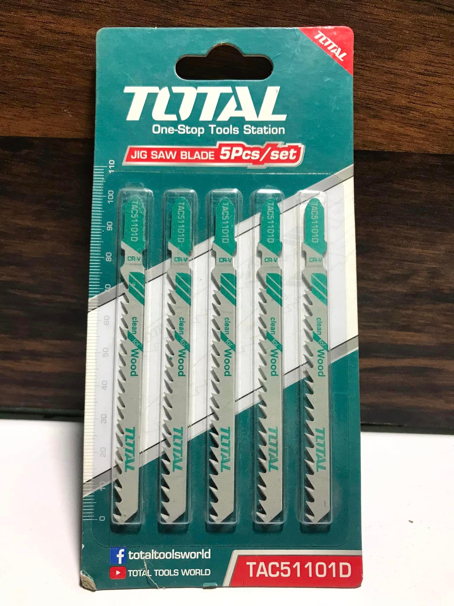 BỘ LƯỠI CƯA GỖ 5 CHI TIẾT TOTAL TAC51101D