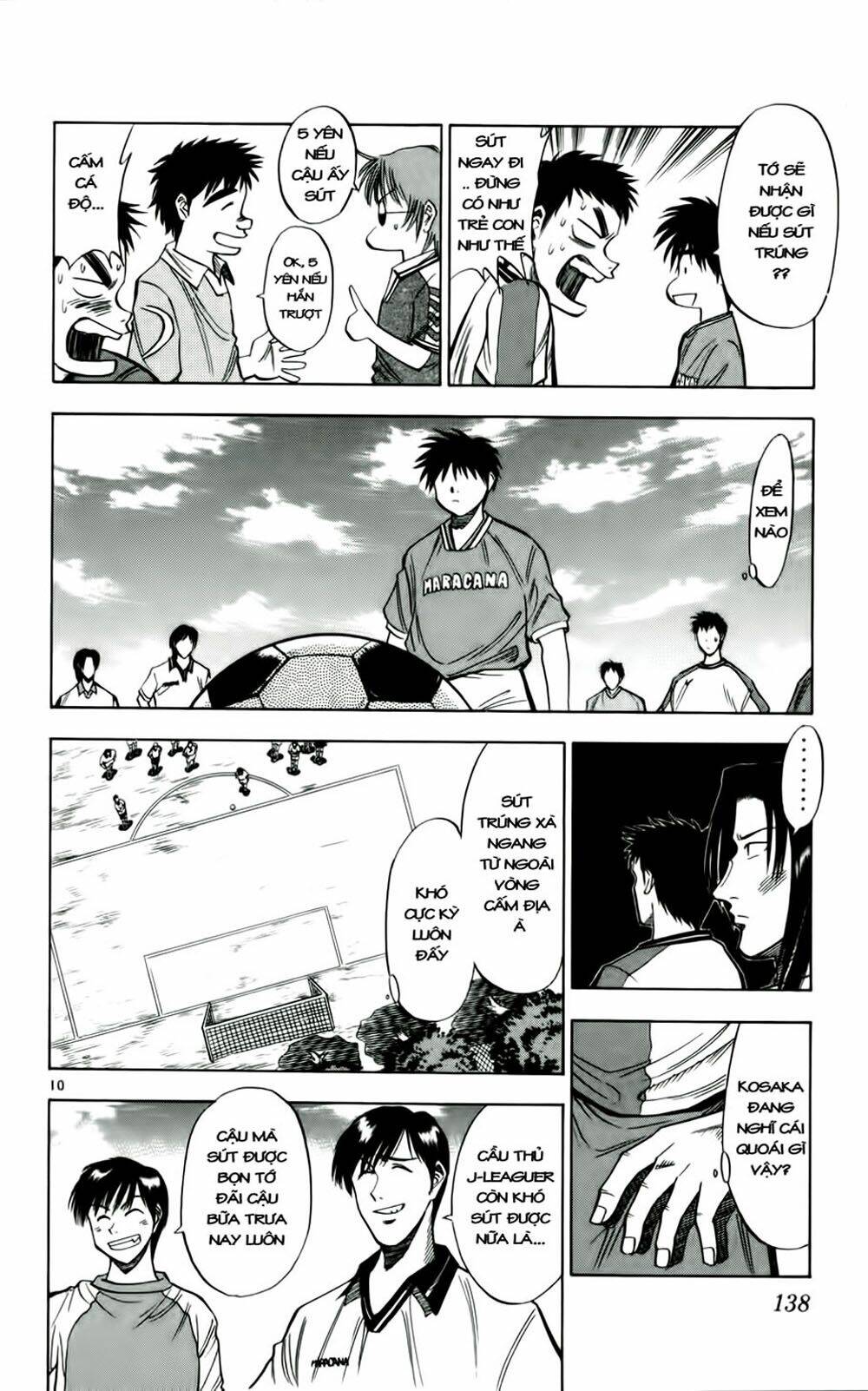 vũ điệu trên sân cỏ - fantasista chapter 33 10