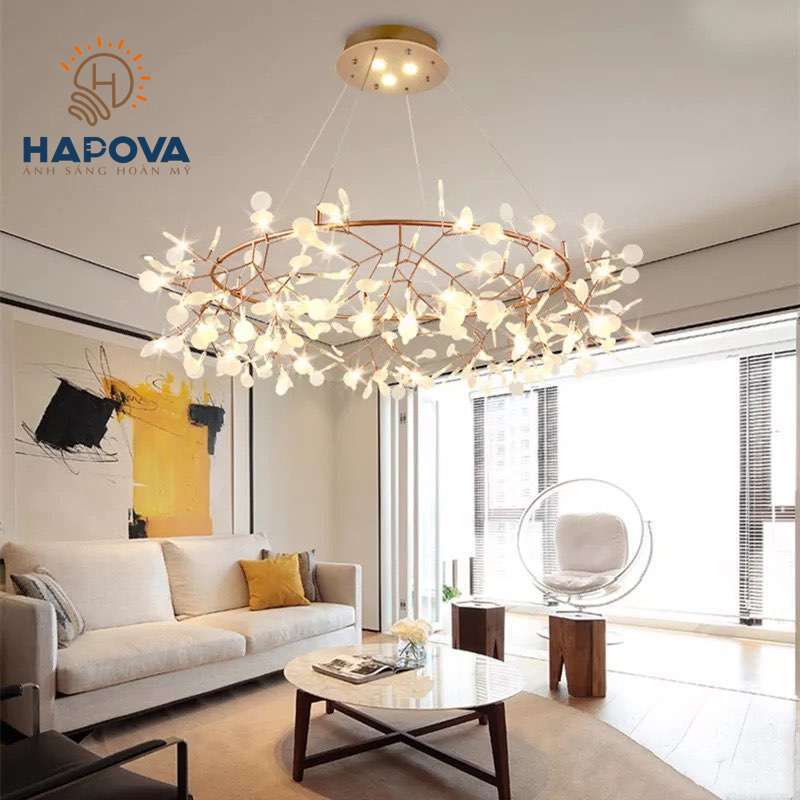 Đèn thả trần LED HAPOVA HERA (135 Bóng) DCH 6598