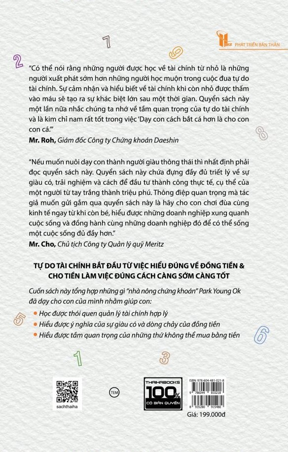 Con À, Con Là Chủ Của Doanh Nghiệp Đấy - Park Young Ok - Ngọc Luyến, Thủy Tiên dịch - (bìa mềm)