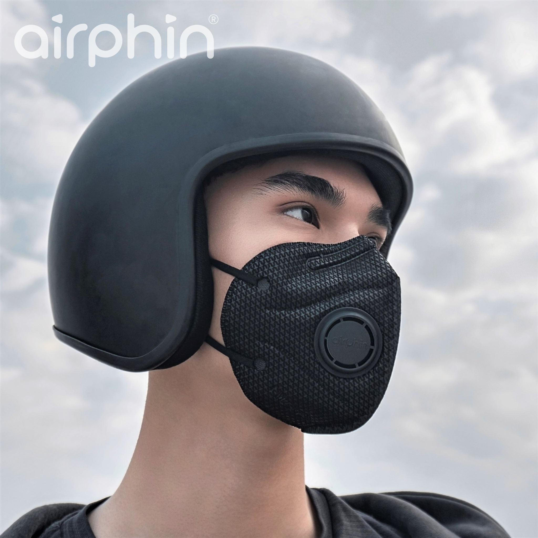 Khẩu trang Airphin FFP2 Pollution Fighter