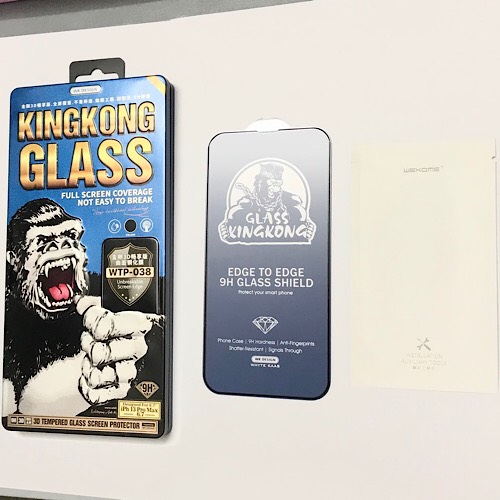 Miếng dán cường lực màn hình cho iPhone 13 Pro Max hiệu Kingkong Clear SafeGuard - Hàng nhập khẩu