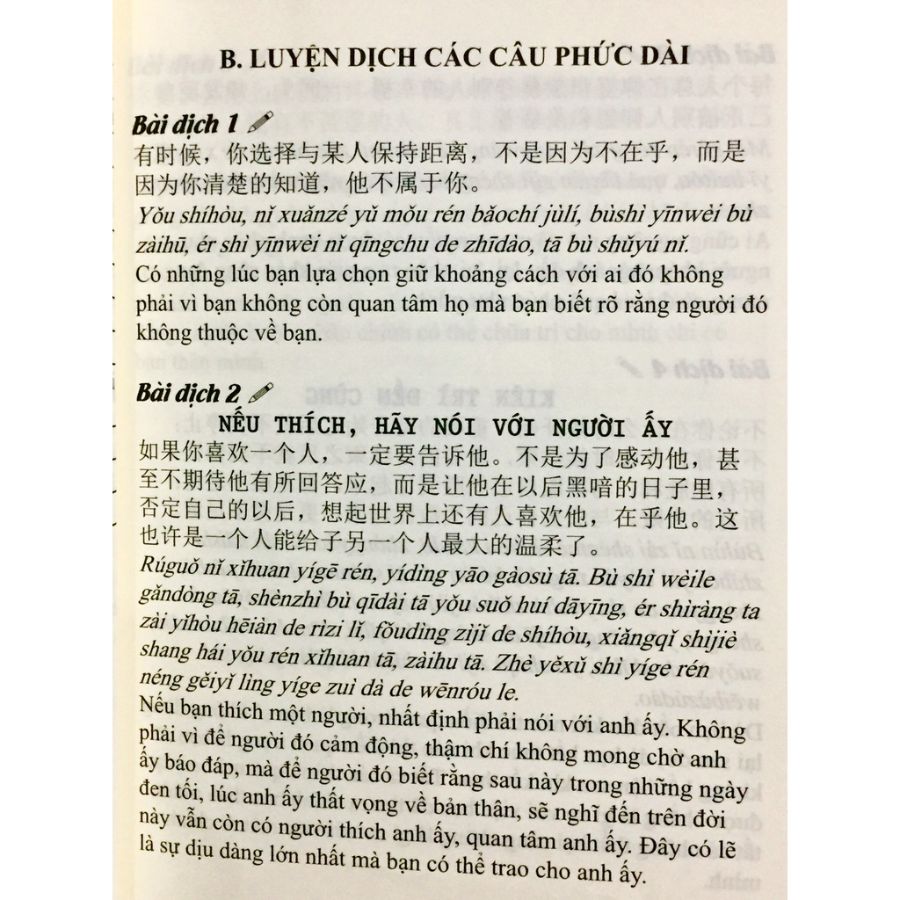 Sách-Tuyển tập 400 mẫu bài dịch Trung - Việt hay nhất (Song ngữ Trung – Việt – có phiên âm, có Audio nghe)