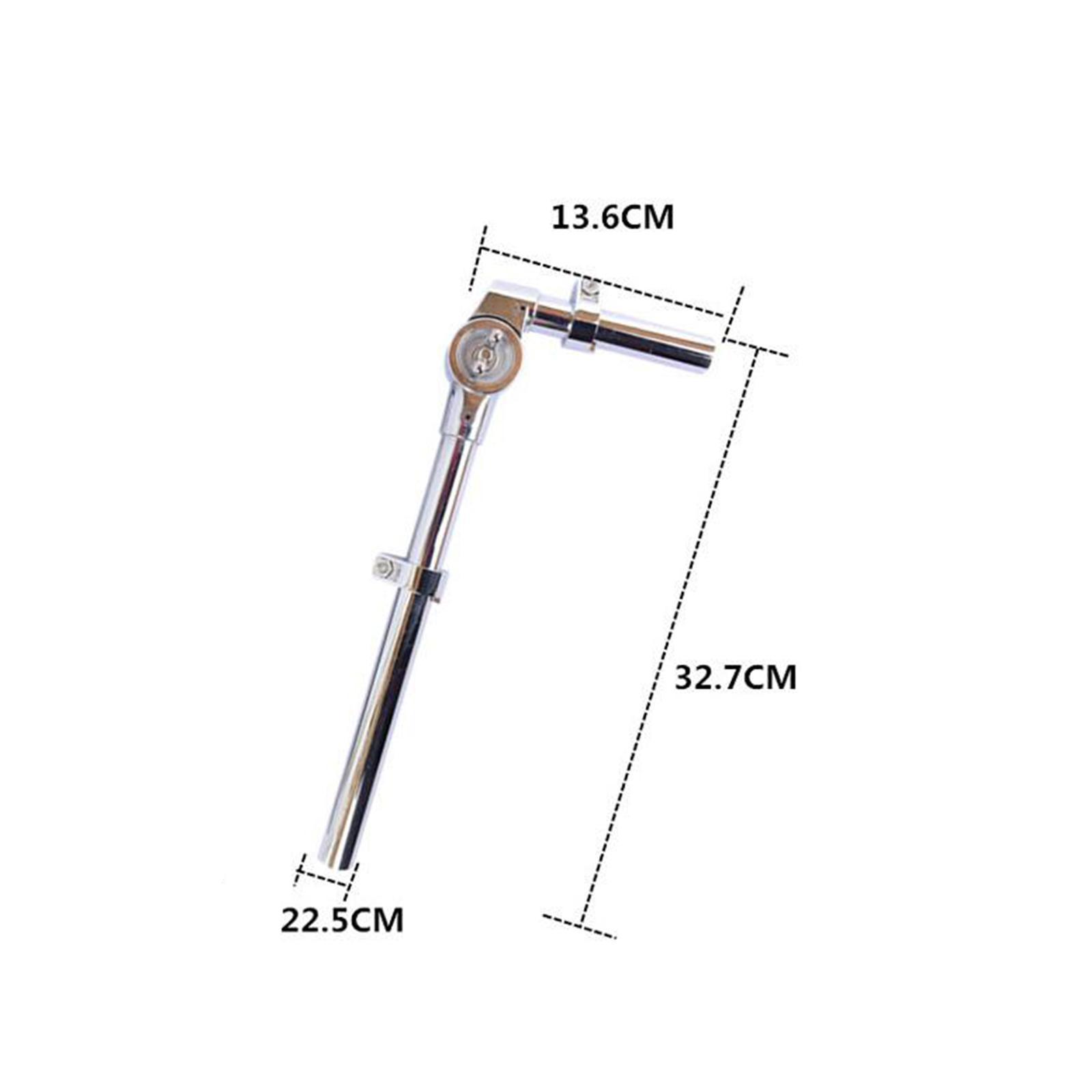 2 Pieces Tom Drum Holder Sturdy Drummer Musical Performance for Tom Drum Accessory