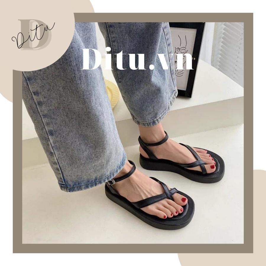 Sandal Nữ Ulzzang Quai Chéo Ngón - Giày Sandal Nữ Đi Học, Đi Chơi Hot 2021